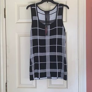 Brand New Black and a White Top